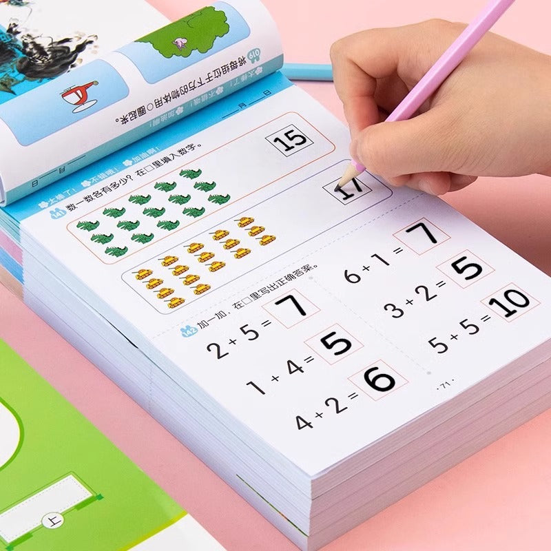 Early Childhood Math Logic Training Book for Preschoolers