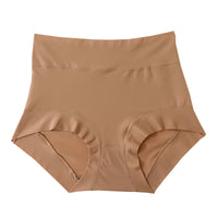 Women's High Waist Cotton Underwear Seamless Tummy Control Hip Lift Briefs