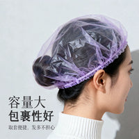 Disposable Shower Caps, Extra Large Thick Waterproof Hair Dyeing Bathing Caps for Women