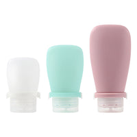 Portable Leak-Proof Silicone Travel Bottles for Lotions and Toiletries