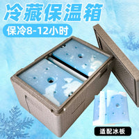 Commercial Insulated Cooler Box for Cold Chain, Ice Cream, Camping, and Food Refrigeration