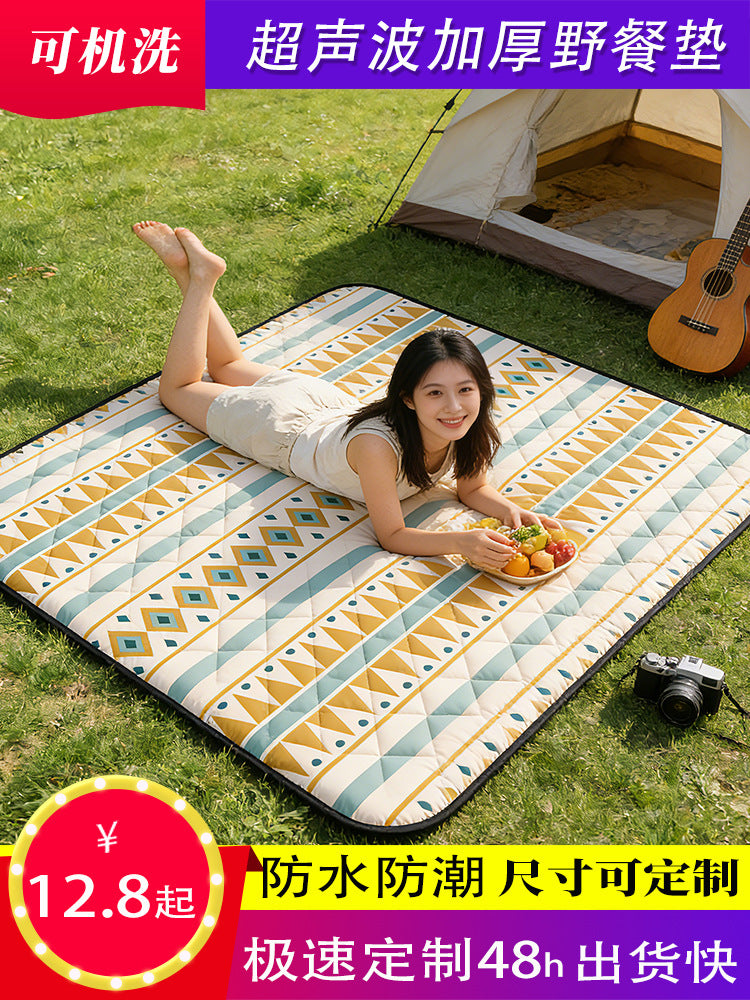 Outdoor Camping Picnic Mat Waterproof Foldable Beach Blanket