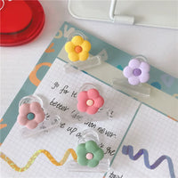 HyunA Macaron Color Binder Clips for Students and Snacks