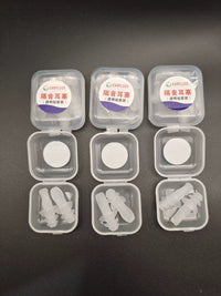 5 Pairs Noise Cancelling Silicone Earplugs for Sleep, Swimming, and Industrial Use