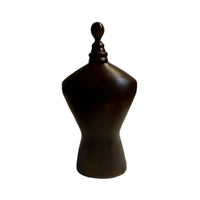 Vintage Walnut Wood Jewelry Display Stand Set for Earrings, Necklaces, Bracelets, and Rings