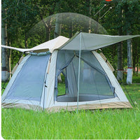 Automatic Pop-Up Camping Tent with UV Protection and Mosquito Net for Outdoor Picnic Beach