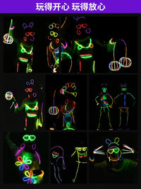 Kids' Non-Toxic Glow Stick Bracelets for Parties and Events