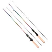 Colorful Micro Lure Fishing Rod UL Super Soft Solid Tip Spinning/Casting Rod for Panfish