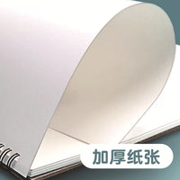 Sketchbook A4 Thickened Drawing Pad Art Paper for Kids Painting Graffiti Marker Pen Use