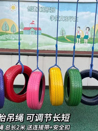 Indoor Outdoor Sensory Training Climbing Frame Accessories for Kids 3+ - Portable Plastic Ladder & Swing Attachments