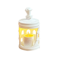 Miniature Dollhouse Scented Candle Holder Lamp and Accessories for Blythe Dolls