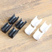 Bow-Shaped Chair Leg Floor Protectors for Office Chairs, Anti-Scratch & Noise Reduction Pads