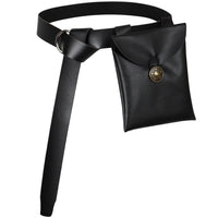 Medieval Knight Renaissance LARP PU Leather Belt Pouch Jewelry Storage Bag