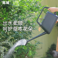 TAKAGI Royal Garden Long Spout Watering Can for Indoor/Outdoor Plants, 4L Capacity