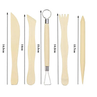 Clay Modeling Tool Set for Pottery and Sculpture