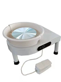 Electric Pottery Wheel Machine for Home Use with Stepless Speed Control
