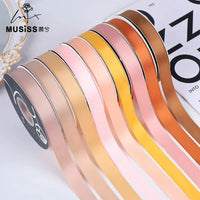 2cm Double-Sided Polyester Ribbon for Floral Arrangements, Gift Wrapping, and Cake Decoration