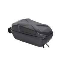 Scooter Handlebar Bag, Waterproof PU Front Storage Bag with Hard Shell, Portable Carry Handle for Bicycles