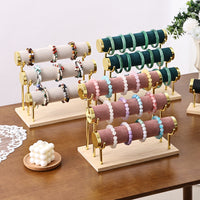Multi-Layer Bracelet and Headband Jewelry Display Stand
