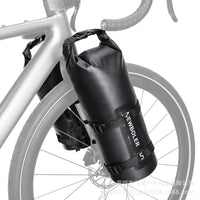 NEWBOLER Waterproof Bicycle Front Fork Bag 5L for Mountain Road Bikes Long-Distance Cycling