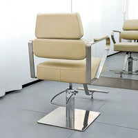 Salon Hairdressing Chair with Adjustable Swivel for Barbershop