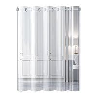 Magnetic Thermal Insulated Door Curtain for Air Conditioning, Kitchen Oil Fume Block, Punch-Free Installation