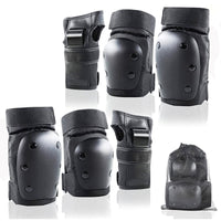Turtle Design Protective Gear Set for Roller Skating Cycling Skiing - Knee Pads, Elbow Pads, Wrist Guards for Kids & Adults