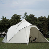 Harajuku Outdoor Professional Camping Tent, 1 Room 1 Hall, Thickened Rainproof Portable Pyramid Ridge Tunnel Tent