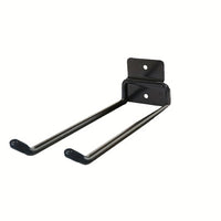 Foldable Wall-Mounted Garden Tool Organizer Rack for Shovels and Rakes
