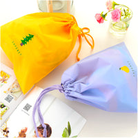 Portable Travel Drawstring Storage Bags Waterproof Dustproof Moisture-proof Clothes Organizer