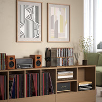 CD Storage Box Rack Book Magazine Transparent Display Shelf Album Desktop Dustproof Large Capacity Acrylic Organizer
