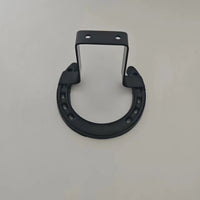 Wall-Mounted Iron Hat Display Rack for Home Organization
