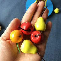 Montessori Magnetic Apple Tree Counting Toy for Toddlers, Educational Math Learning Game for Kids 1-3 Years Old