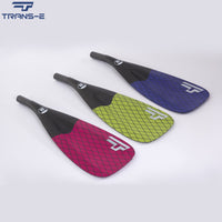 TRANSE Carbon Fiber SUP Paddle, Adjustable 2- or 3-Piece Paddle for Surf and Paddle Board