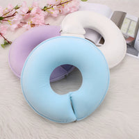 Plush U-Shaped Massage Pillow for Spa & Salon Beds - Removable Washable Memory Foam Face Cradle