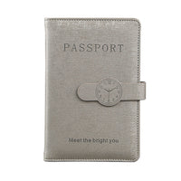 RFID Blocking Travel Passport Holder Wallet with Document Organizer