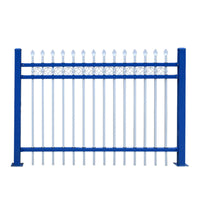 Galvanized Steel Fence for School Playgrounds, Parks, and Industrial Facilities