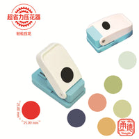 Round Paper Punch for Crafting, Scrapbooking, and Card Making