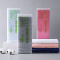 Pure Cotton Sports Towel for Gym, Running, Yoga - Absorbent & Portable