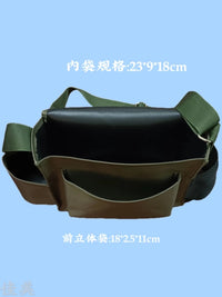 Golf Caddy Shoulder/Waist Bag with Sand Pouch for Tees and Accessories