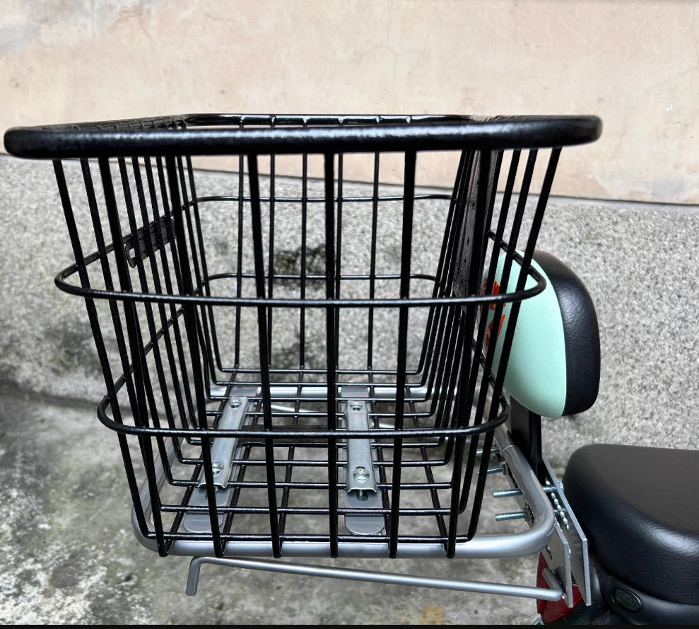 Extra Large Bicycle Basket for Electric Bike Mountain Bike Rear Rack or Front Mount
