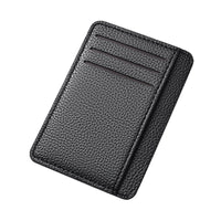 Fashionable Lychee Pattern Multi-Card Slot Wallet with Coin Purse