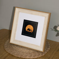 Square Resin Photo Frame for Wall or Tabletop Display, Wedding Photos, Picture Album, 6-inch, 7-inch