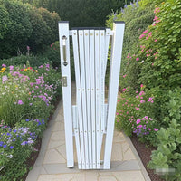 Expandable Wooden Garden Fence Gate for Yard and Vegetable Patch