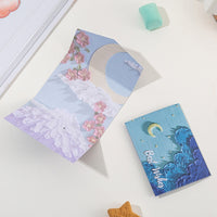 Artistic Oil Painting Greeting Cards for Birthdays and Festivals, Creative Floral Design Gift Cards