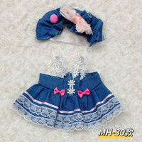 20cm Cotton Doll Princess Dress Outfit Set