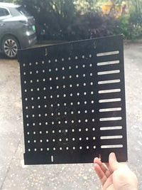 Aquarium Divider Grid Acrylic Transparent Isolation Plate for Fish Tank