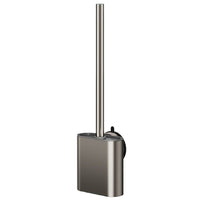 Suction Cup Wall-Mounted Silicone Toilet Brush for Bathroom Cleaning