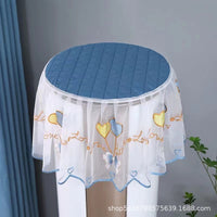 Cylindrical Air Conditioner Dust Cover for Vertical Units, No Need to Remove When Operating