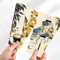 30-Pack Vintage Japanese Style Bookmark Set for Students and Readers